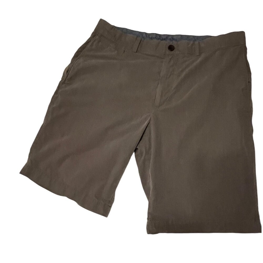 Banana Republic Mens Classic Fit Chino Shorts Size 34 Brown